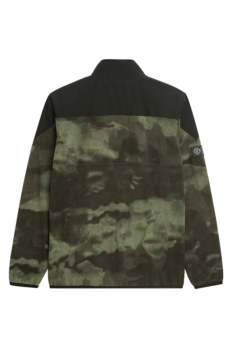Unfair Athletics Fabric Mix Fleece Jacket Camouflage Rückseite