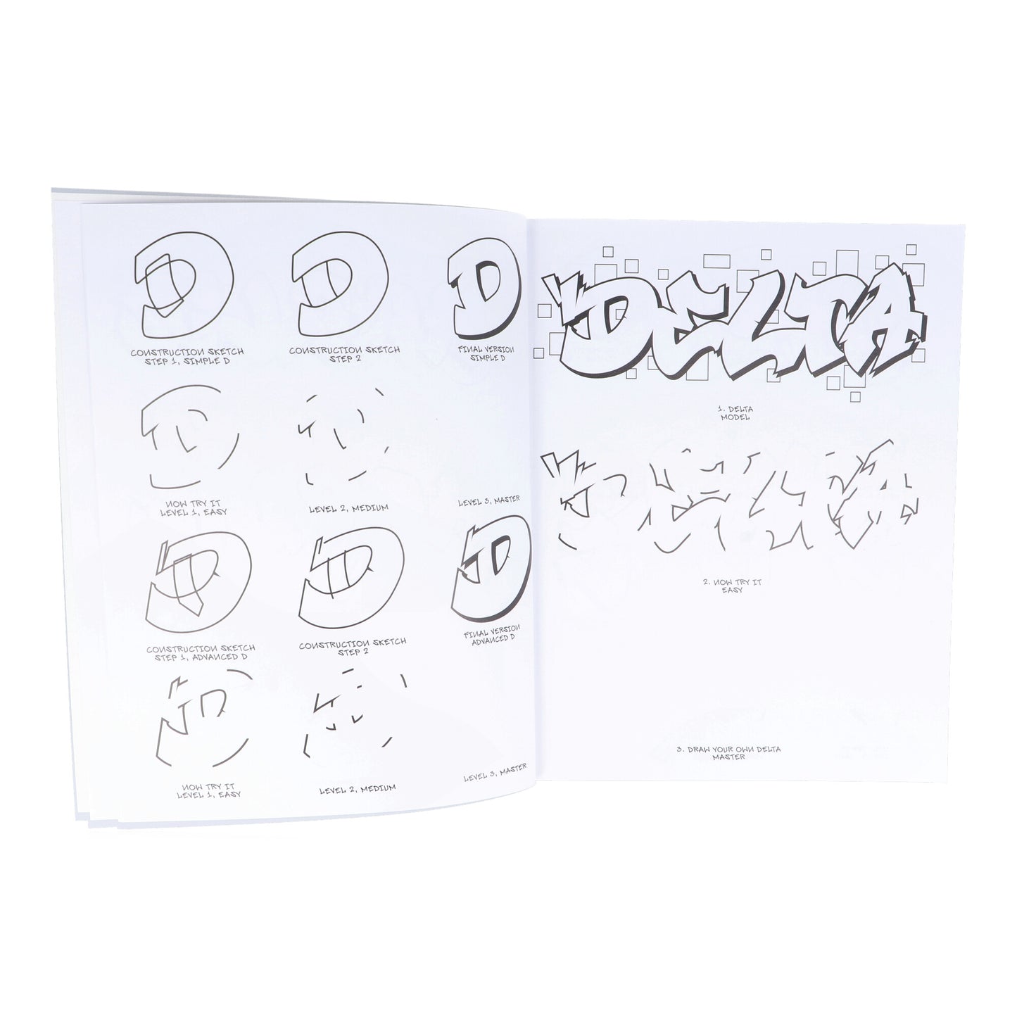 Graffiti for Beginners Beispielseite 1