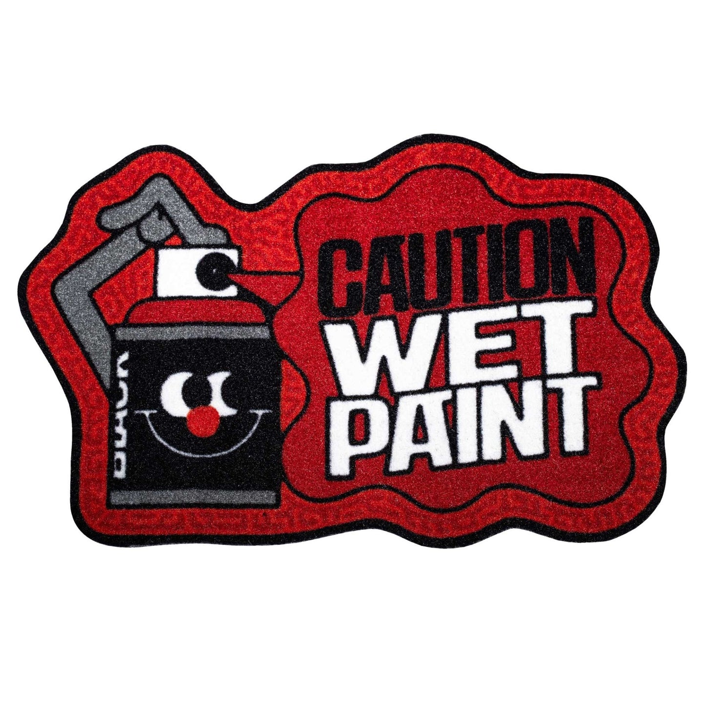 Montana Doormat Caution Wet Paint Rot