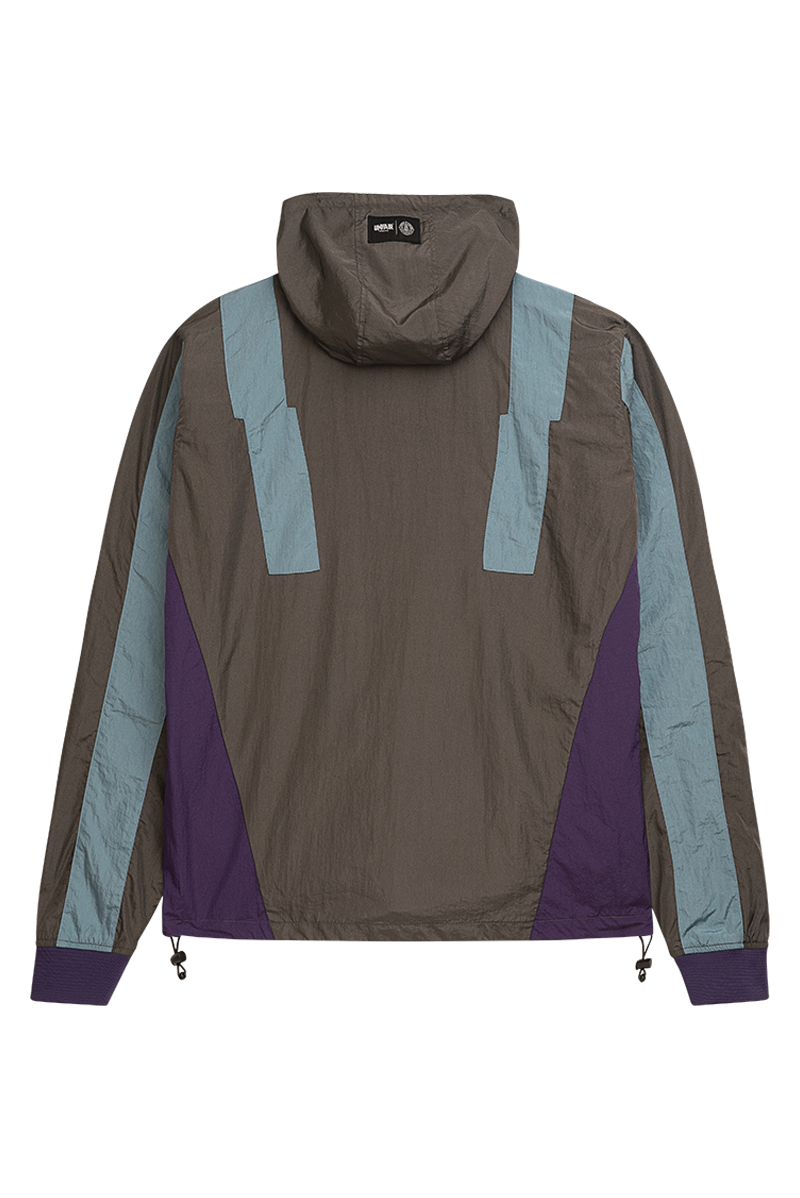 Unfair Athletics DMWU Crushed Nylon Anorak Graphite Rückseite