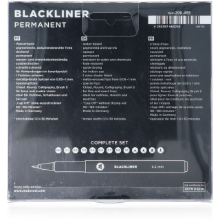Molotow BLACKLINER Complete Set 13
