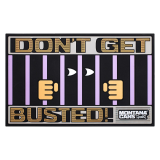 Montana Counter Mat - DON´T GET BUSTED