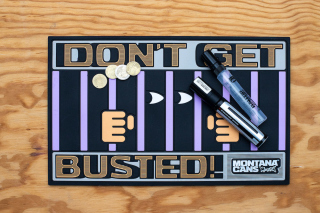 Montana Counter Mat - DON&acute;T GET BUSTED