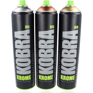 Kobra Paint Krome 600ml drei Varianten