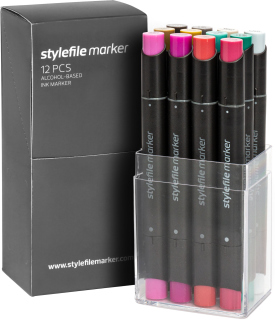 Stylefile Marker 12er Set Multi 48