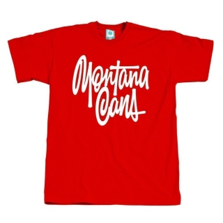 Montana Cans T-SHIRT "TAG BY SHAPIRO" (rot)