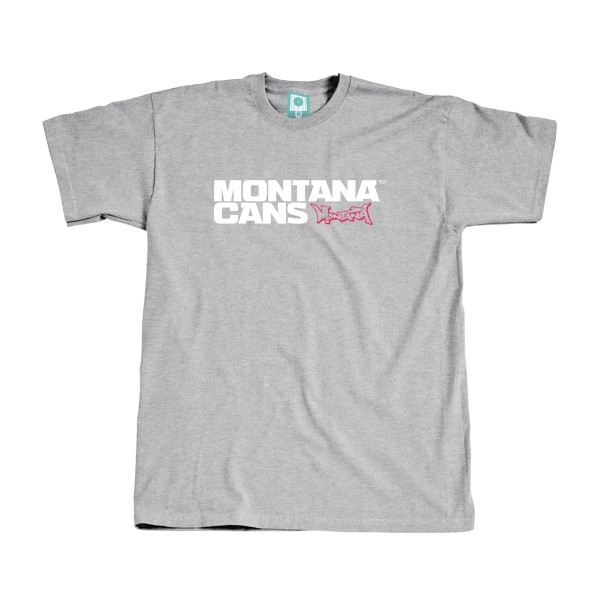 Montana Cans "Typo + Logo" (grey) L