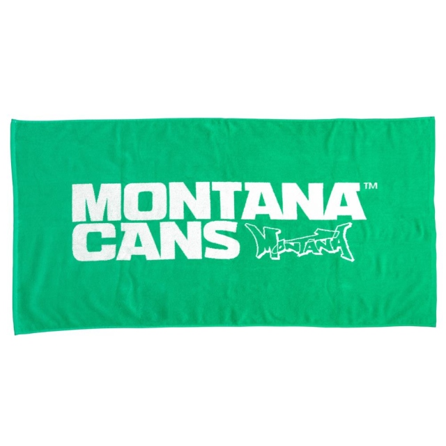 Montana Cans Handtuch gr&uuml;n