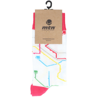 MTN Metro Socken (weiß)