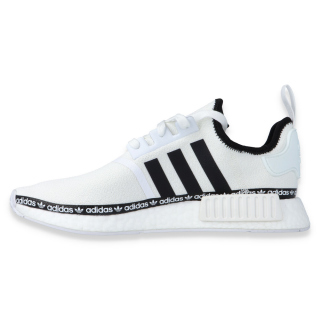 Adidas nmd r1 core black white hotsell