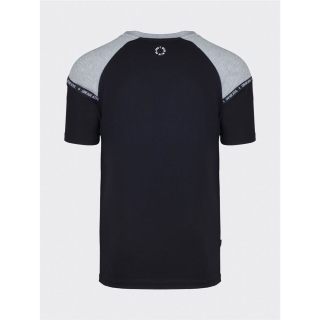 UNFAIR ATHLETICS Hash Panel T-Shirt (black/grey) L